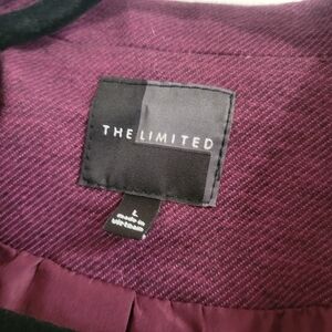The Limited Plum Blazer Size L